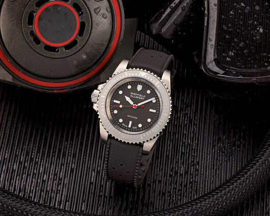 ALLSPORT 1 Classic Gray Dial, Steel Bezel,  Left-Side Crown