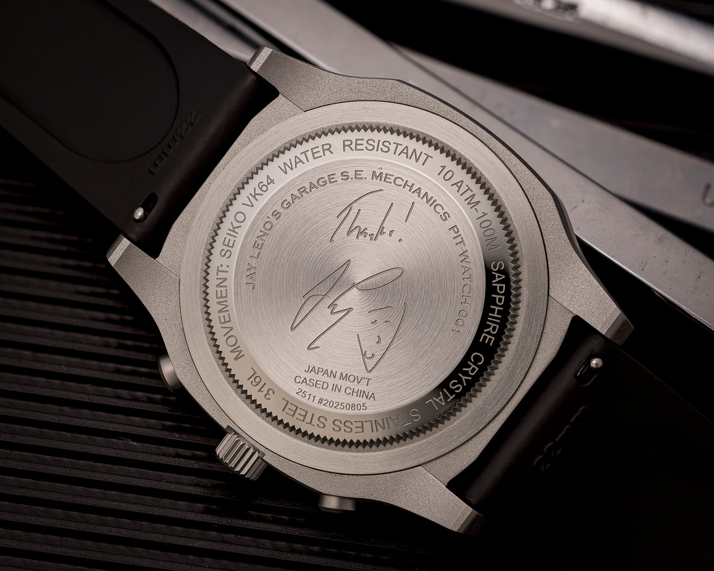 Jay Leno's Garage Limited Edition Mechanic's Pit Watch